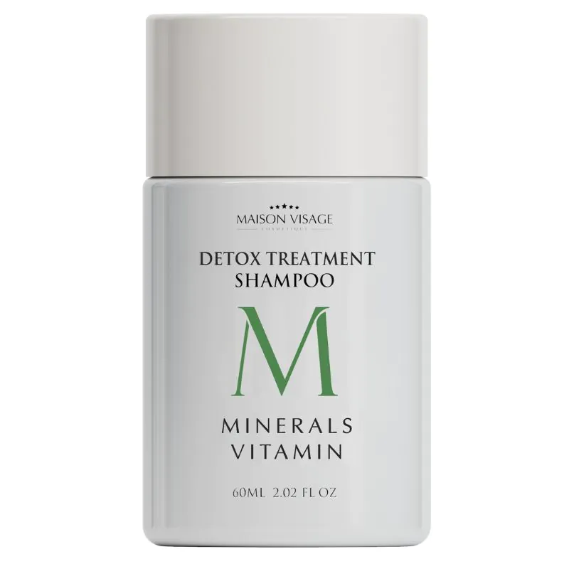 DETOX – MINERALS VITAMIN SHAMPOO 60ML - BOX C/ 48 UNIDADES