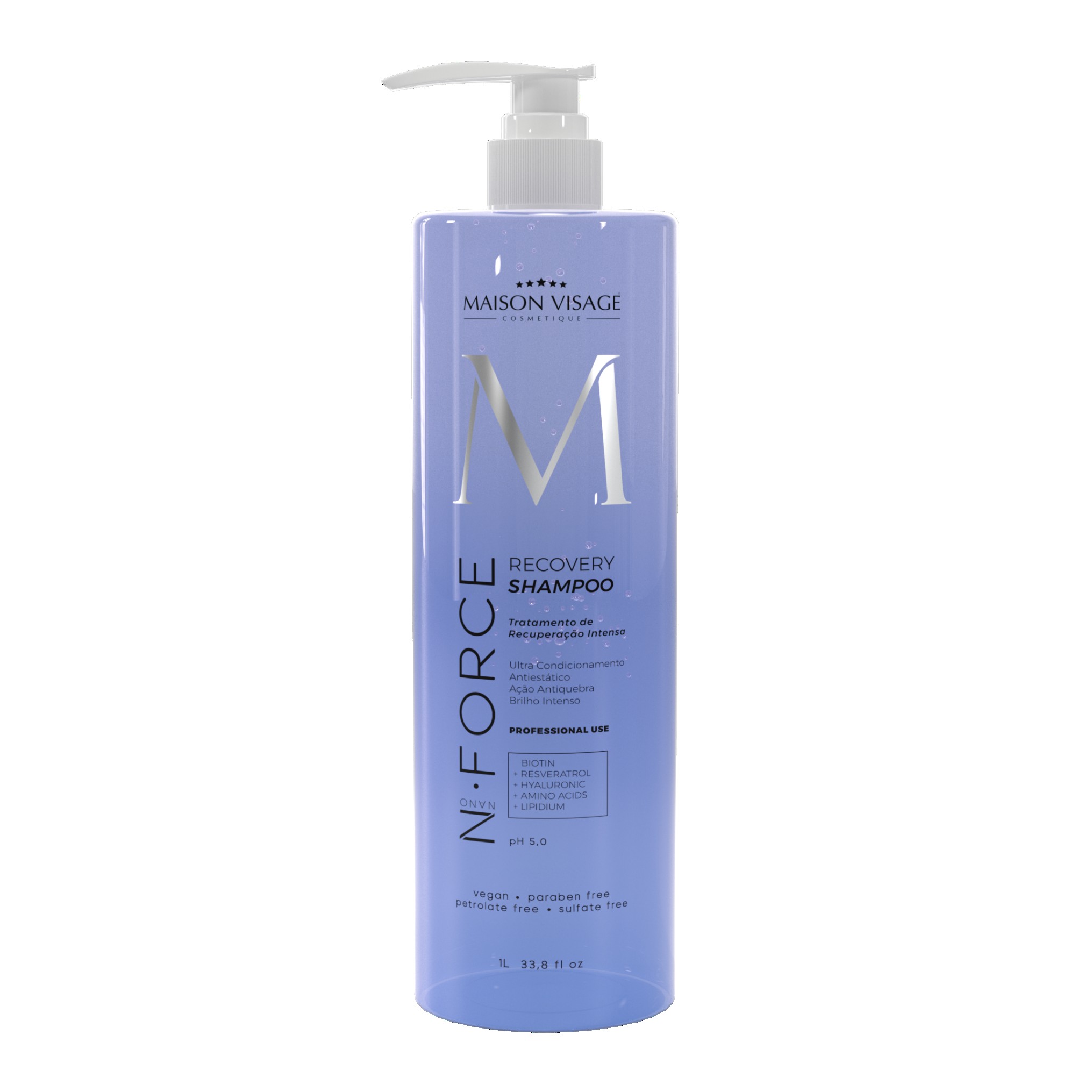 Shampoo Recovery Nano Force - 1L