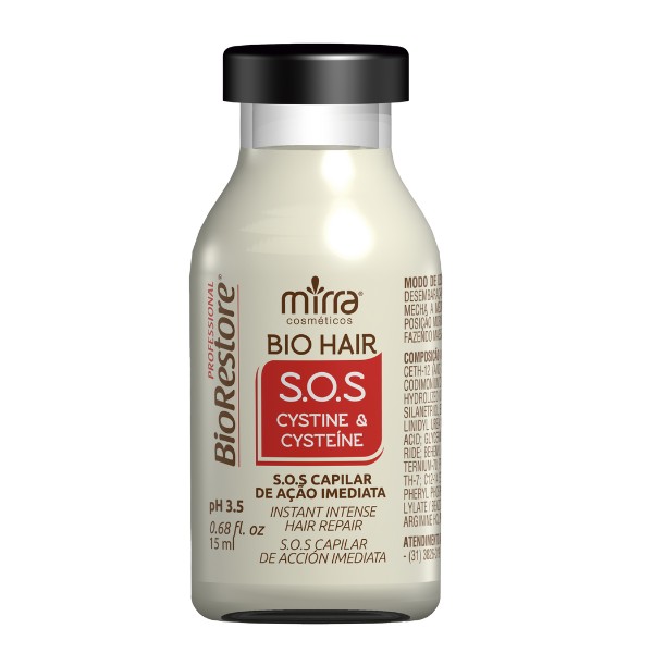 SOS Cystine Cysteine Ampola 15ml