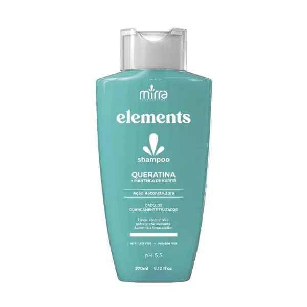 QUERATINA + MANTEIGA DE KARITE SHAMPOO 270ML