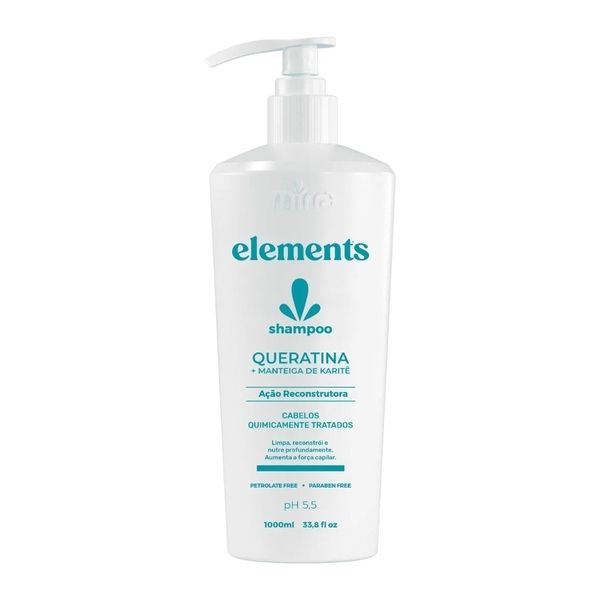 QUERATINA + MANTEIGA DE KARITE SHAMPOO 1L